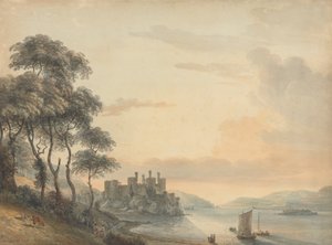 Castelo de Conway de Paul Sandby